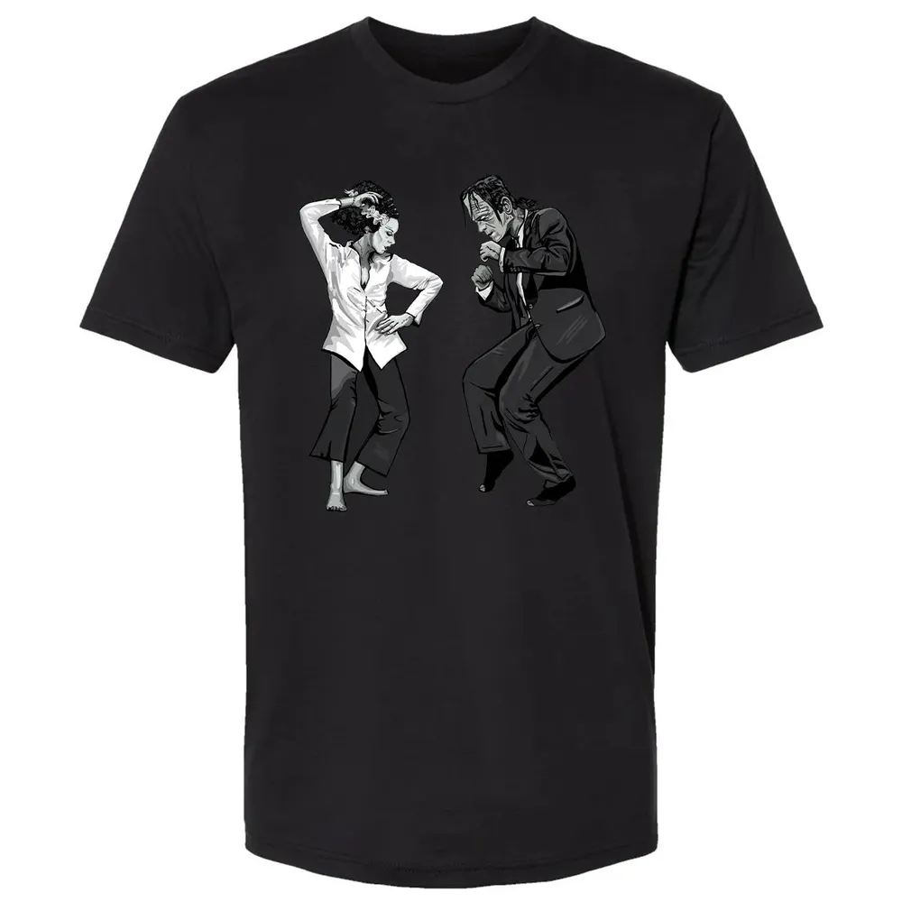 Pulp Monster Dancing Premium Unisex T-shirt - 15