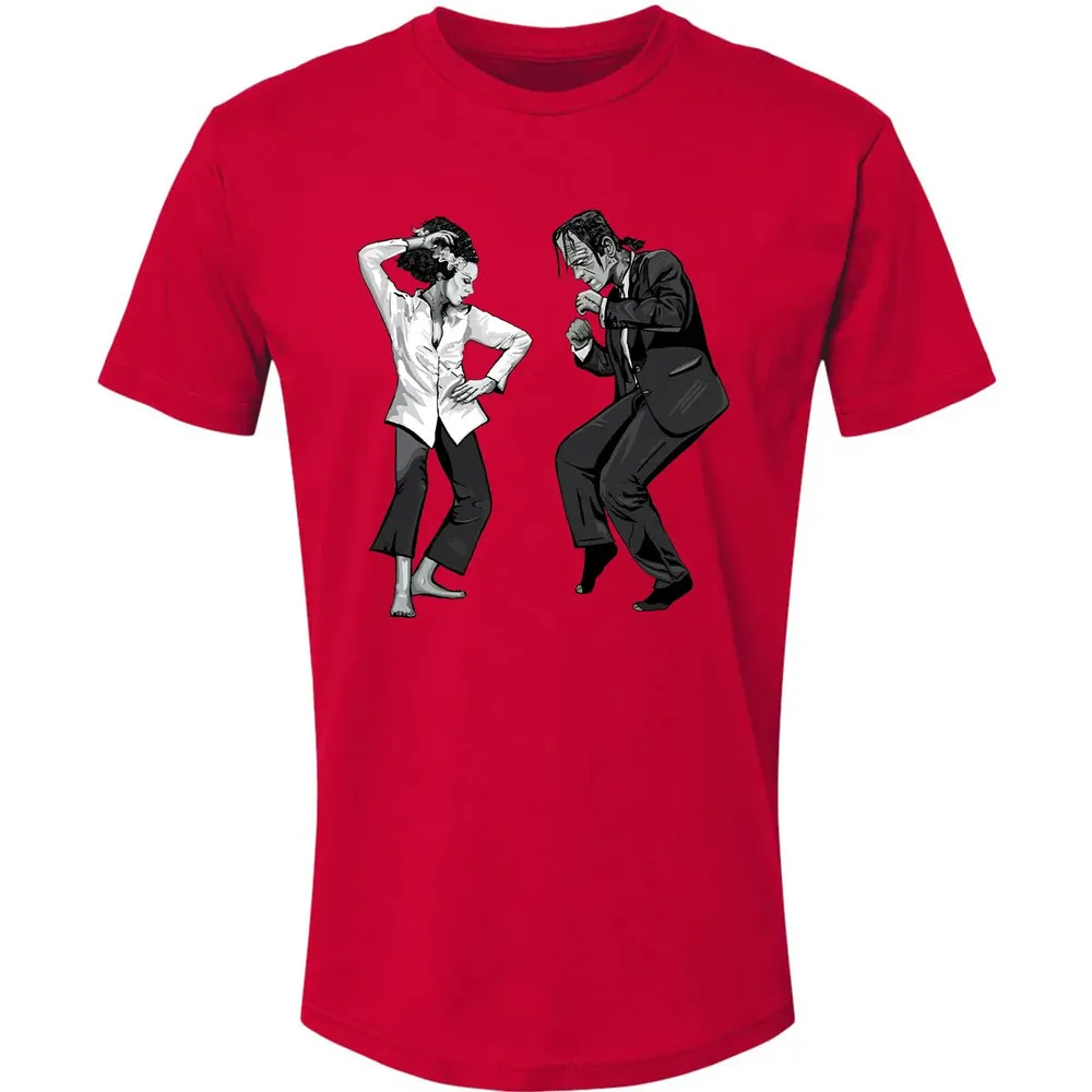 Pulp Monster Dancing Premium Unisex T-shirt - 6