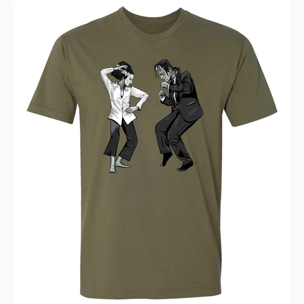 Pulp Monster Dancing Premium Unisex T-shirt - 5