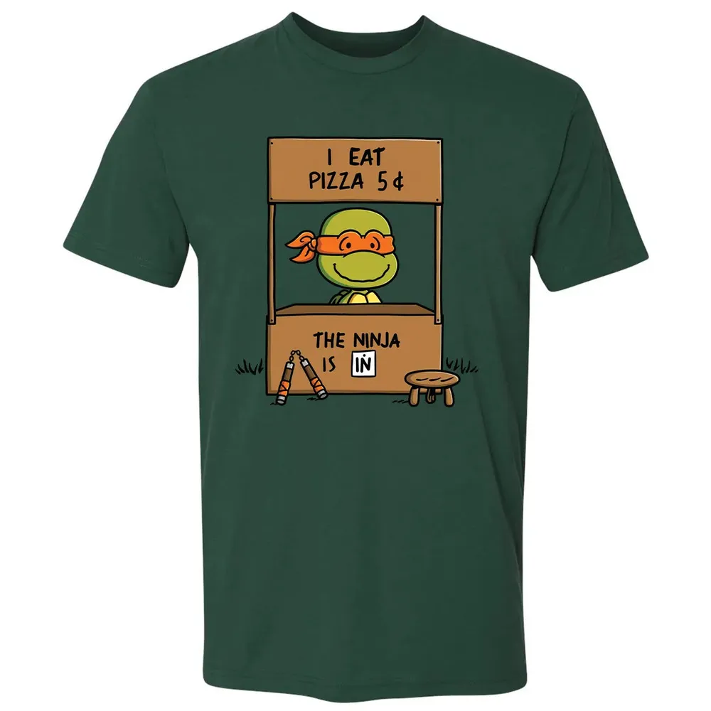 The Ninja Is In Premium Unisex T-shirt - 12