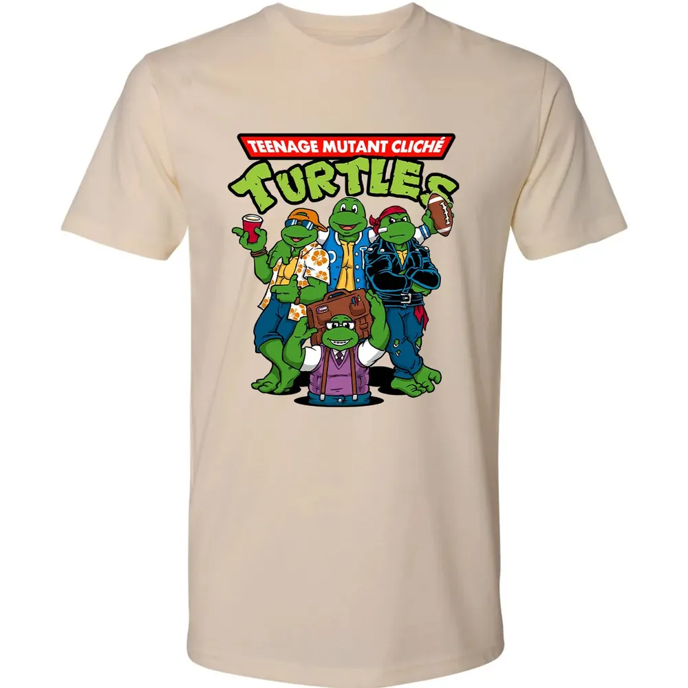 ClicheÌ Turtles Premium Unisex T-shirt - 13