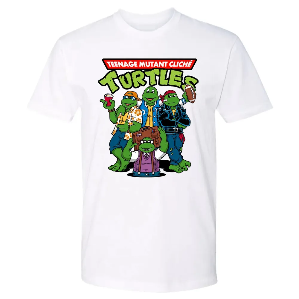 ClicheÌ Turtles Premium Unisex T-shirt - 4