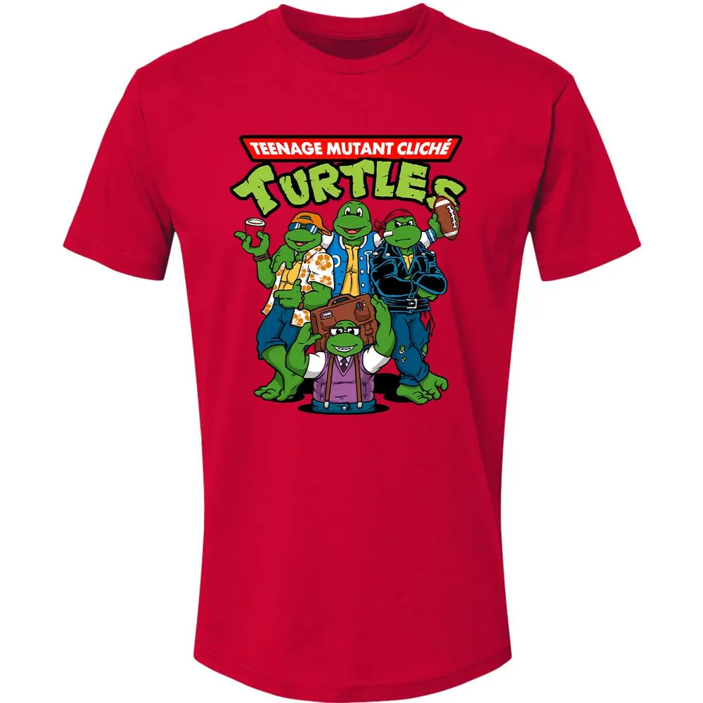 ClicheÌ Turtles Premium Unisex T-shirt - 6