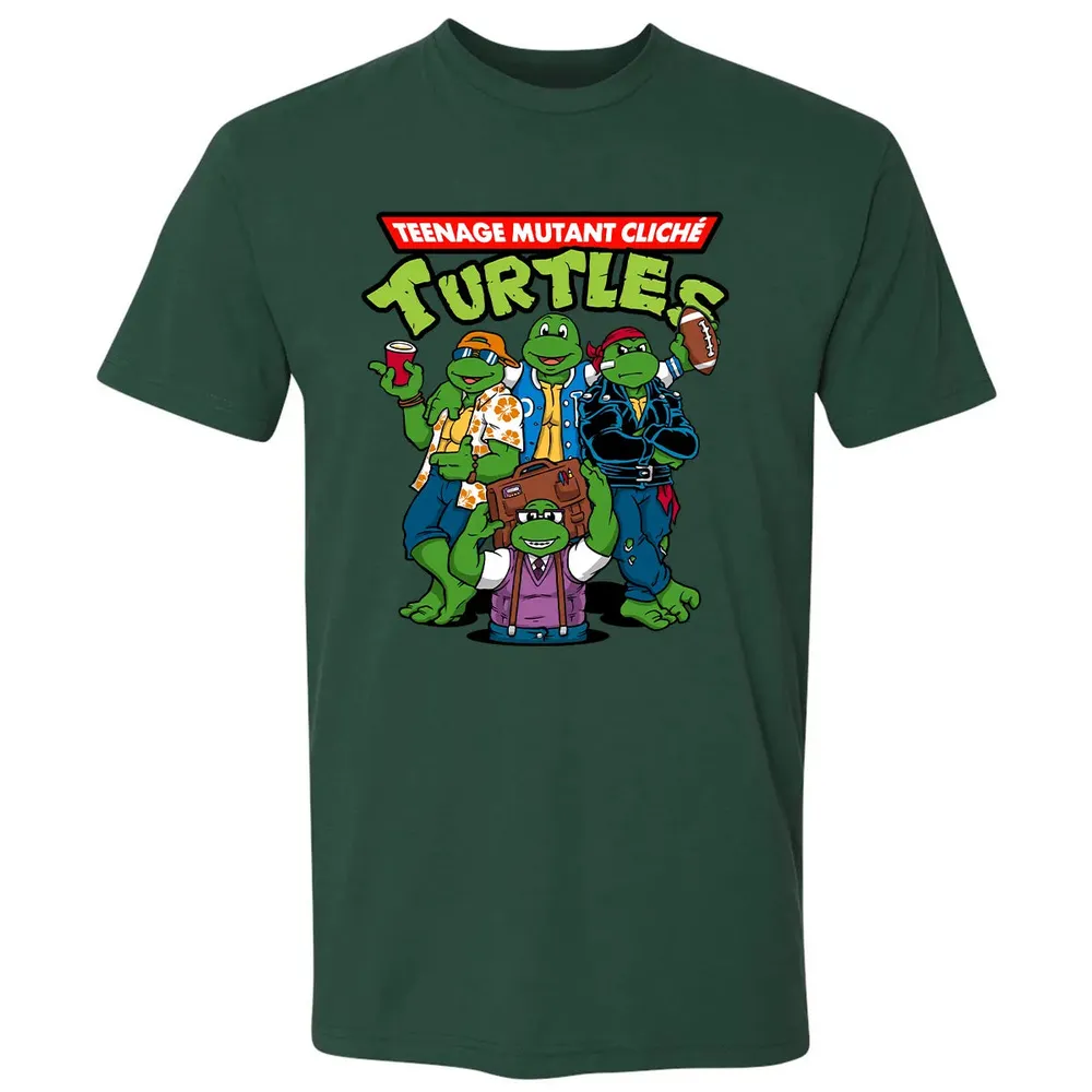 ClicheÌ Turtles Premium Unisex T-shirt - 12