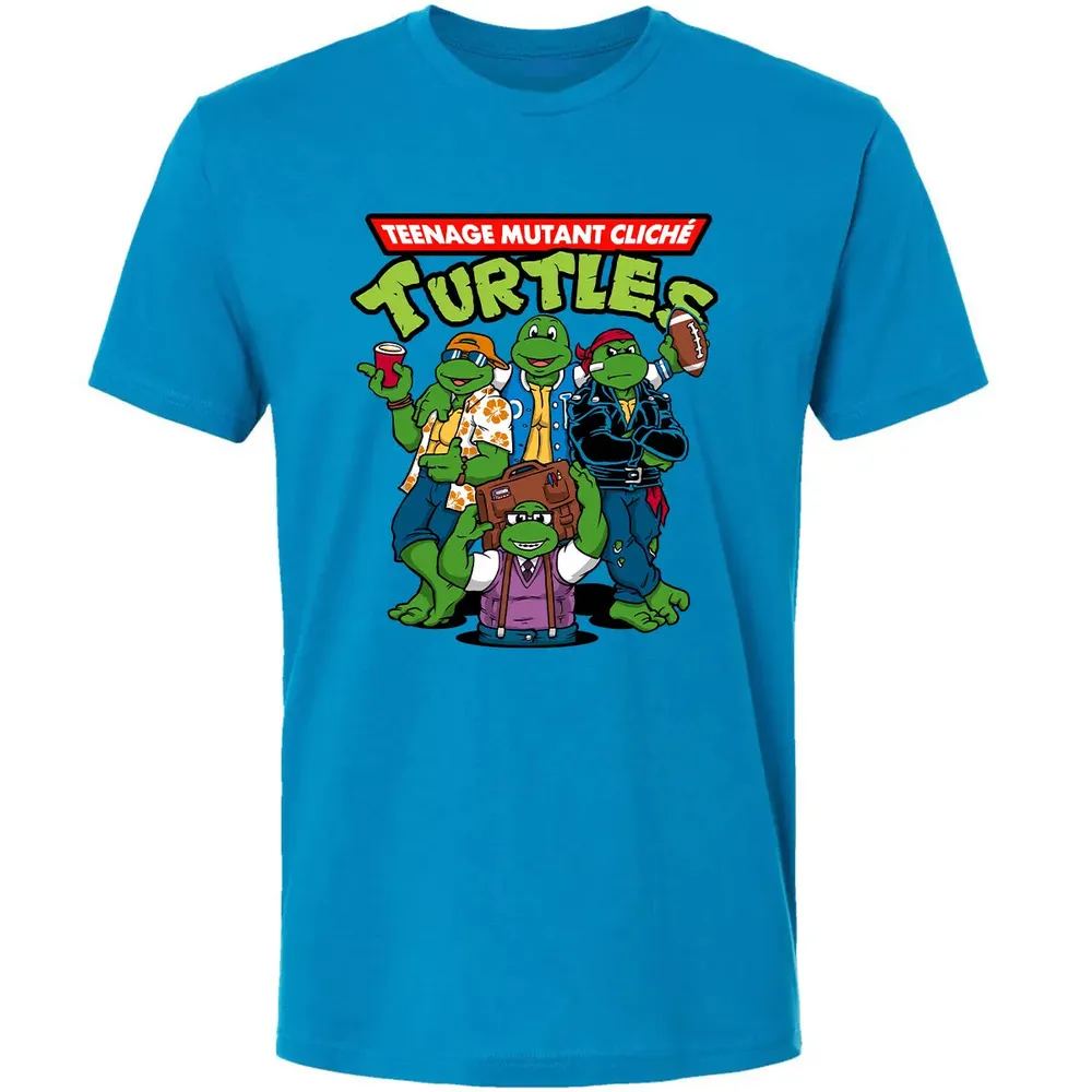 ClicheÌ Turtles Premium Unisex T-shirt - 15