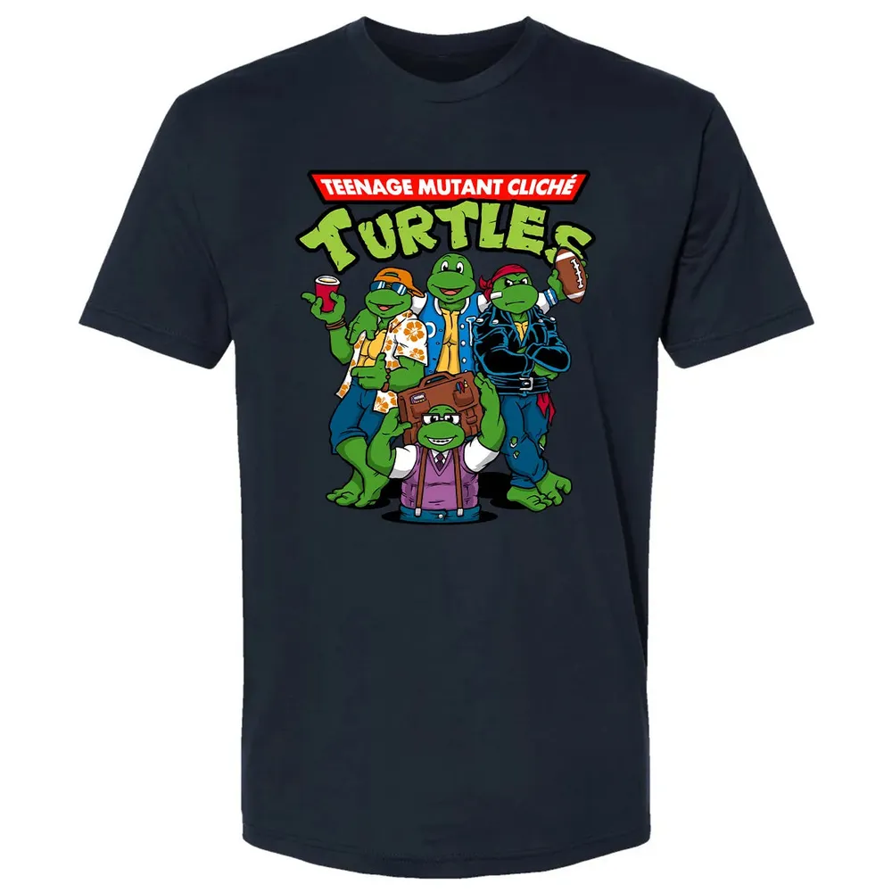 ClicheÌ Turtles Premium Unisex T-shirt - 2