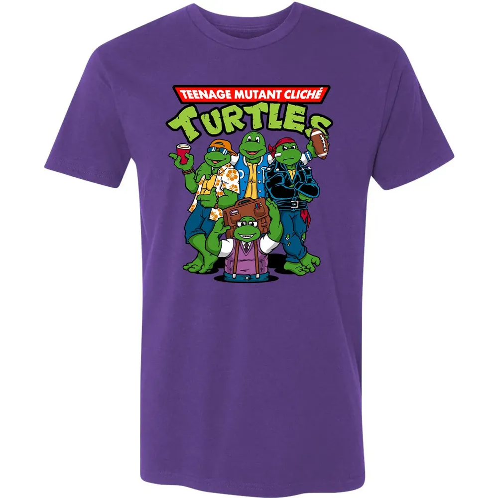 ClicheÌ Turtles Premium Unisex T-shirt - 7