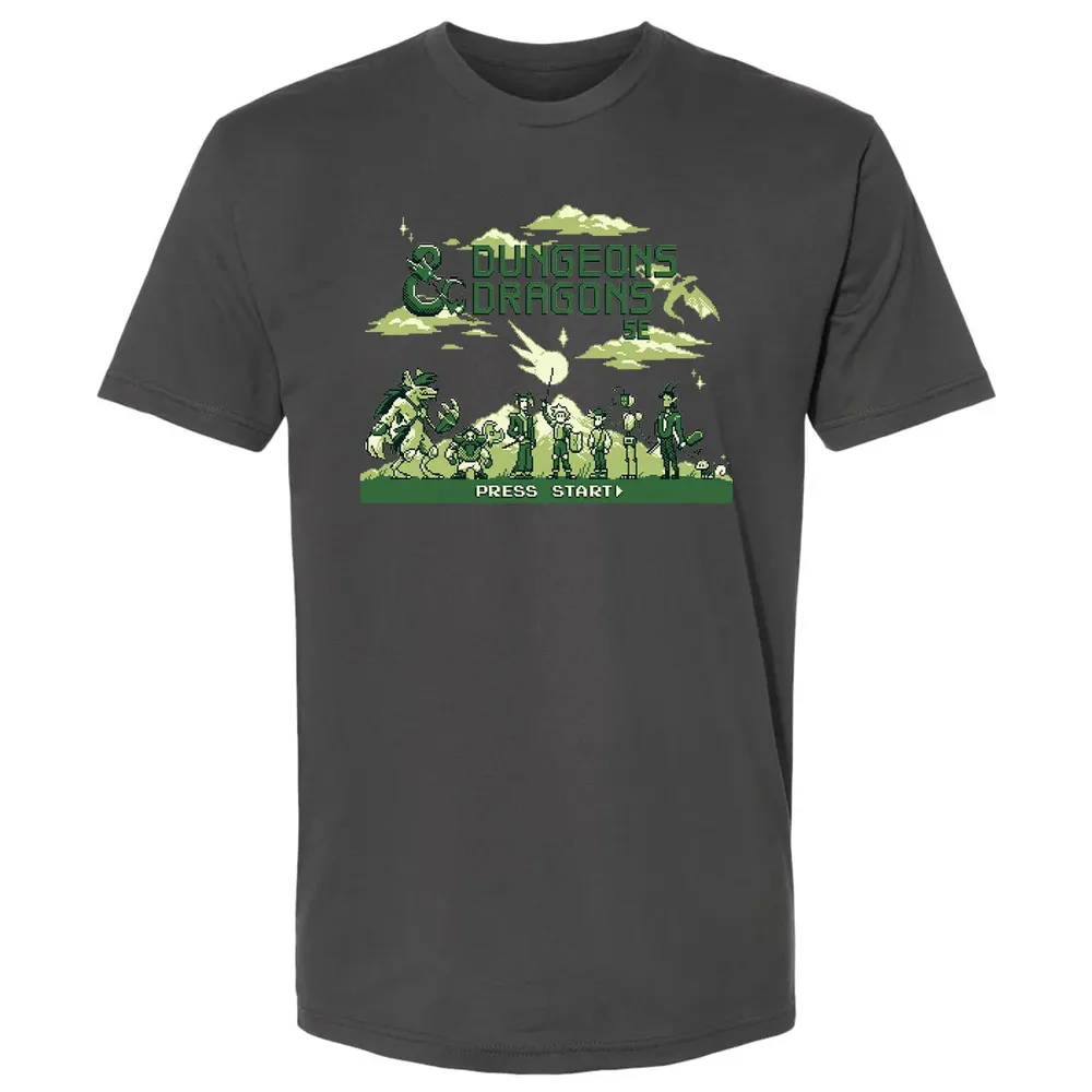 DND 8Bit Premium Unisex T-shirt - 8