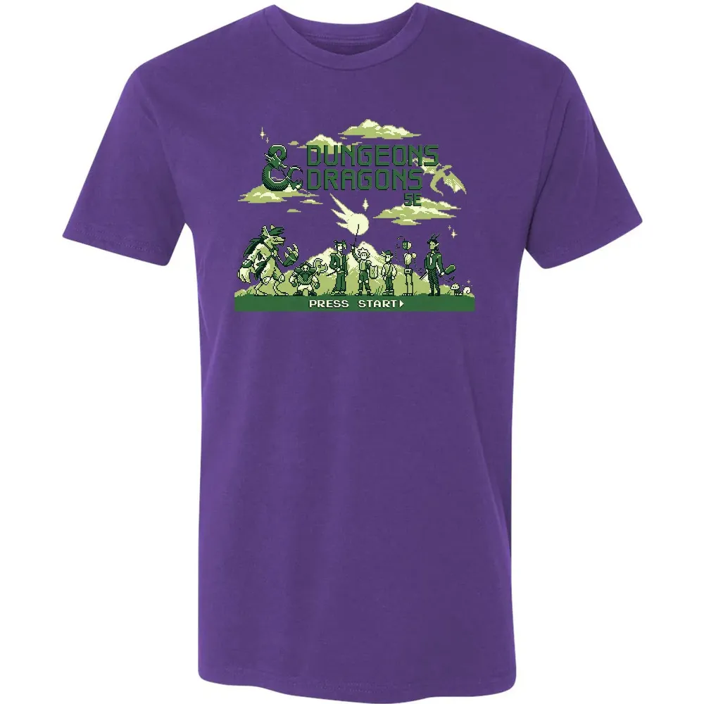DND 8Bit Premium Unisex T-shirt - 7