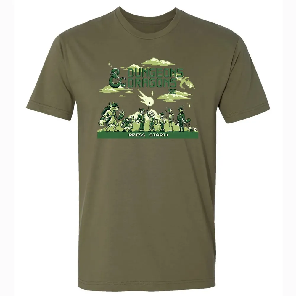 DND 8Bit Premium Unisex T-shirt - 5