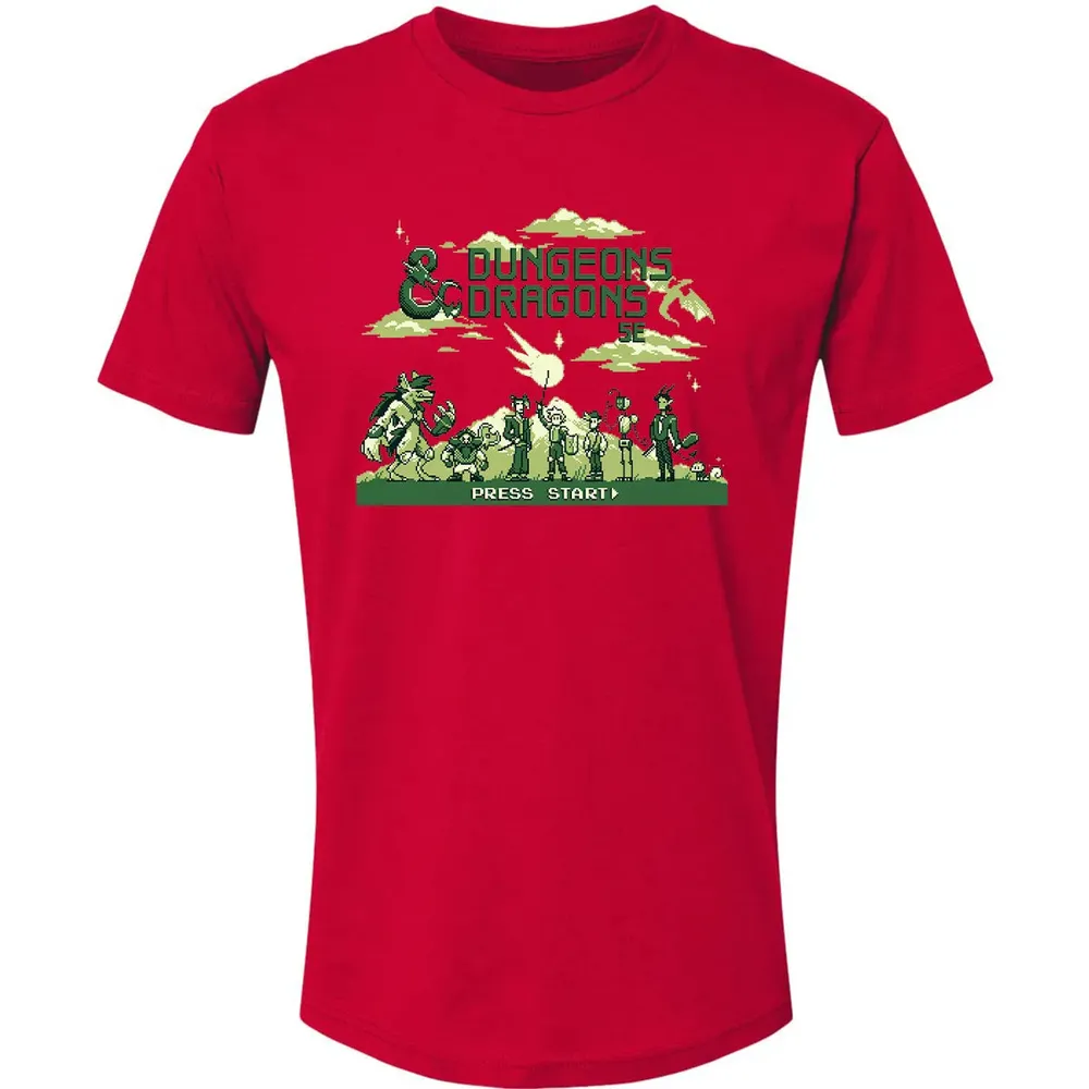 DND 8Bit Premium Unisex T-shirt - 6