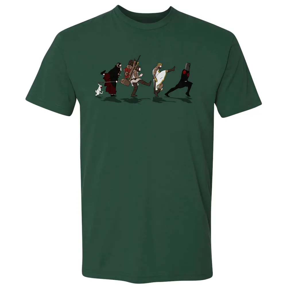 Walking Towards The Grail Premium Unisex T-shirt - 12