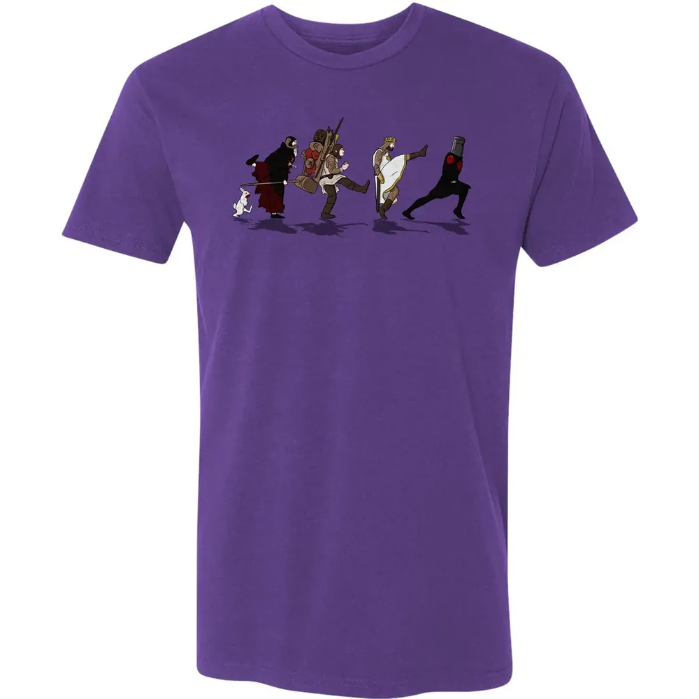 Walking Towards The Grail Premium Unisex T-shirt - 7