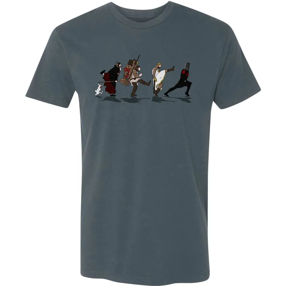 Walking Towards The Grail Premium Unisex T-shirt - 14