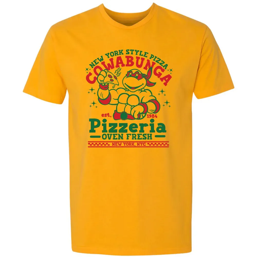 Cowabunga Pizzeria Premium Unisex T-shirt - 11