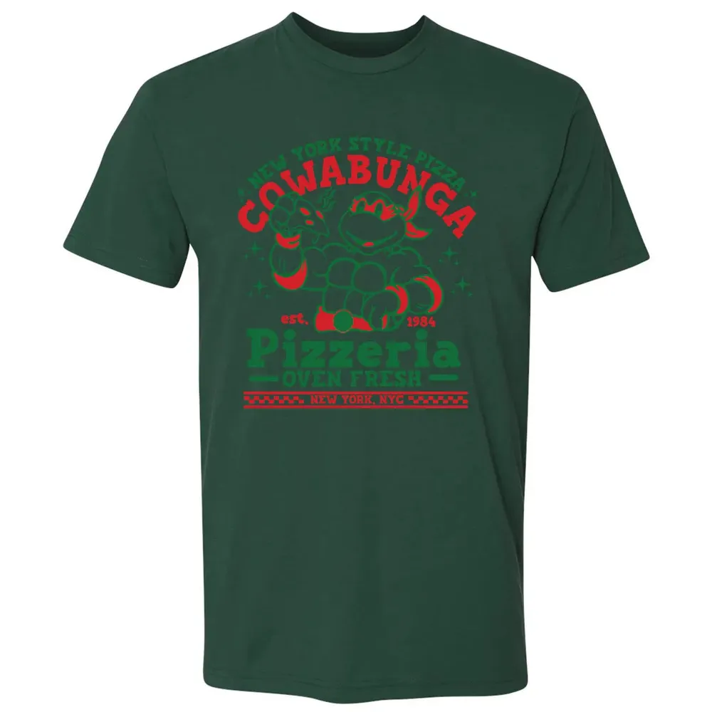 Cowabunga Pizzeria Premium Unisex T-shirt - 12