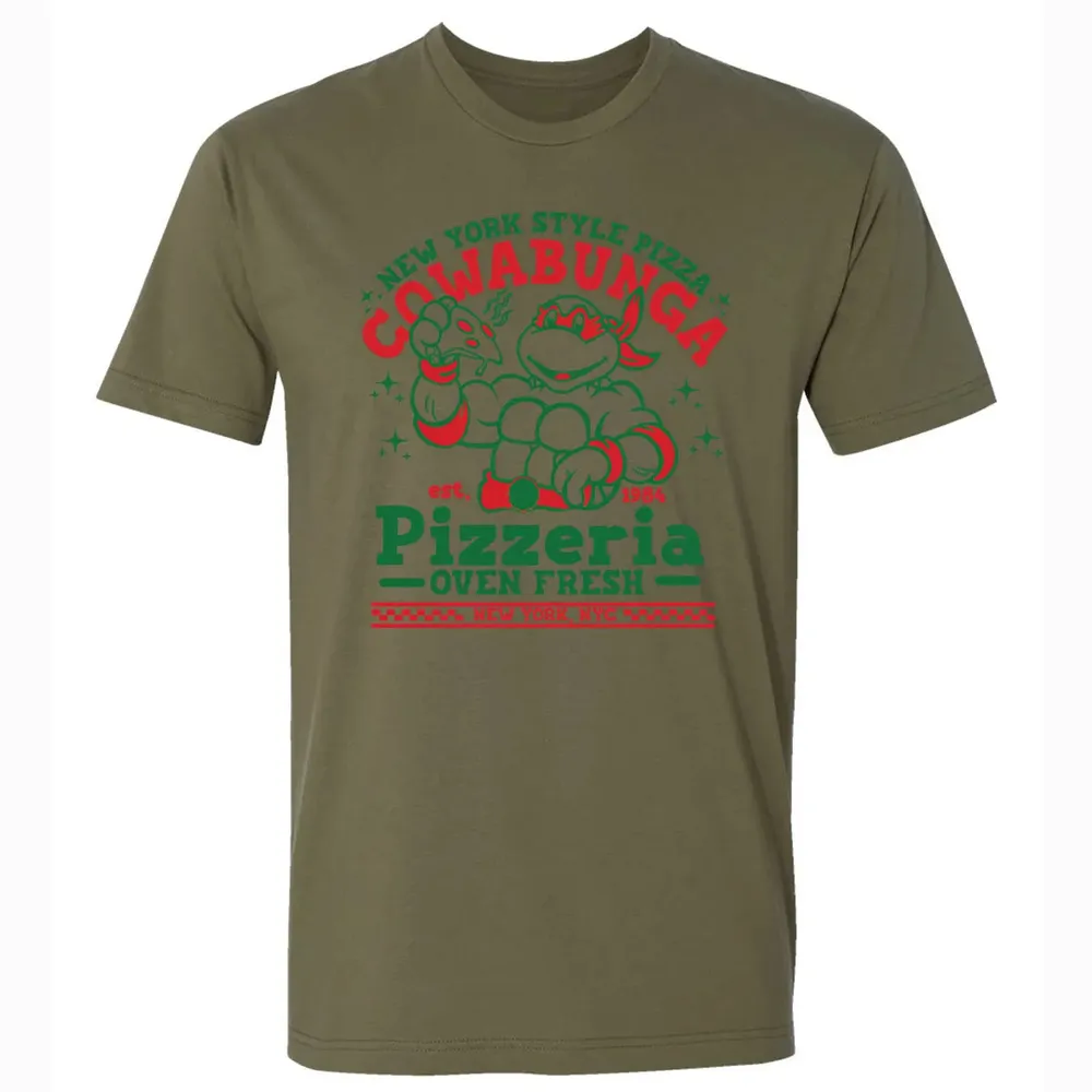 Cowabunga Pizzeria Premium Unisex T-shirt - 5
