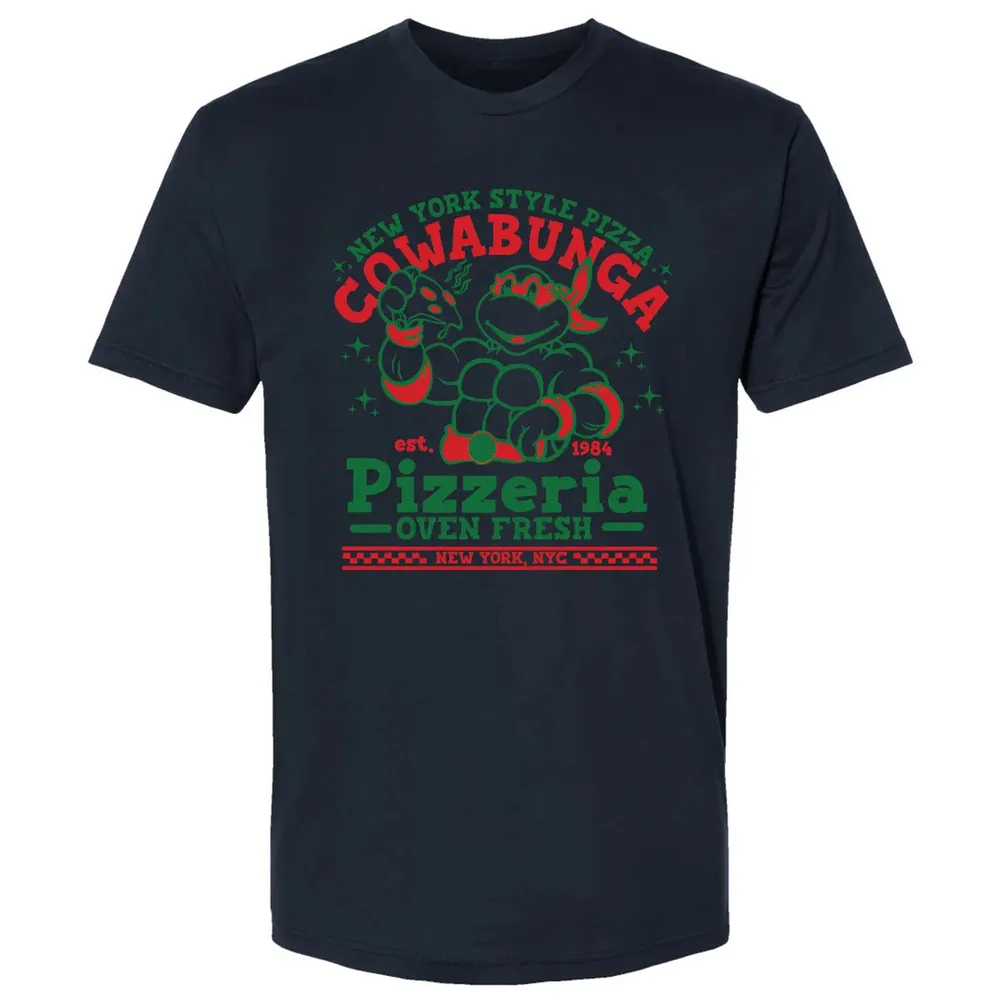 Cowabunga Pizzeria Premium Unisex T-shirt - 13