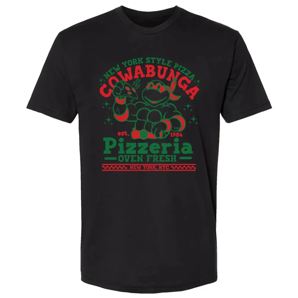 Cowabunga Pizzeria Premium Unisex T-shirt - 15