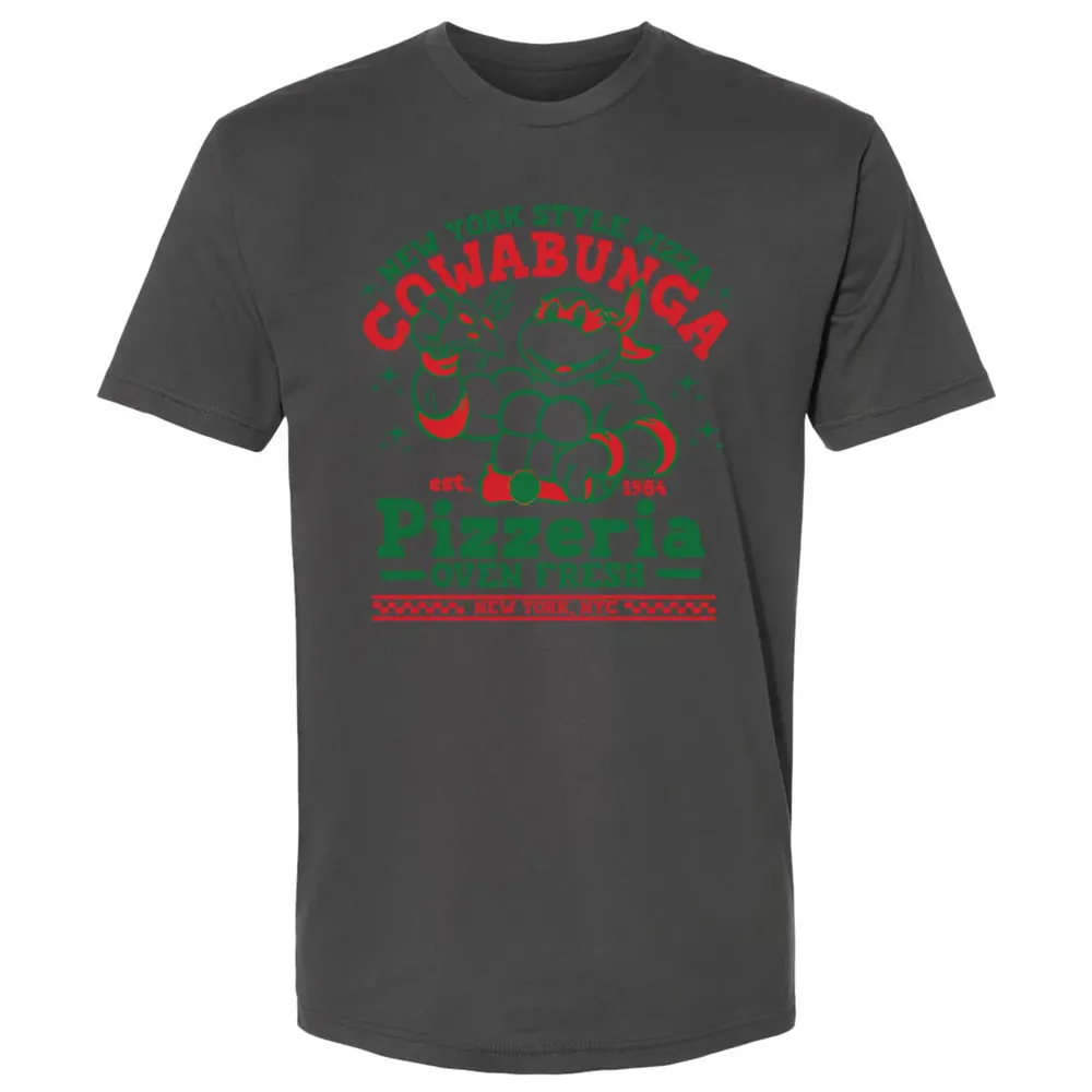 Cowabunga Pizzeria Premium Unisex T-shirt - 8