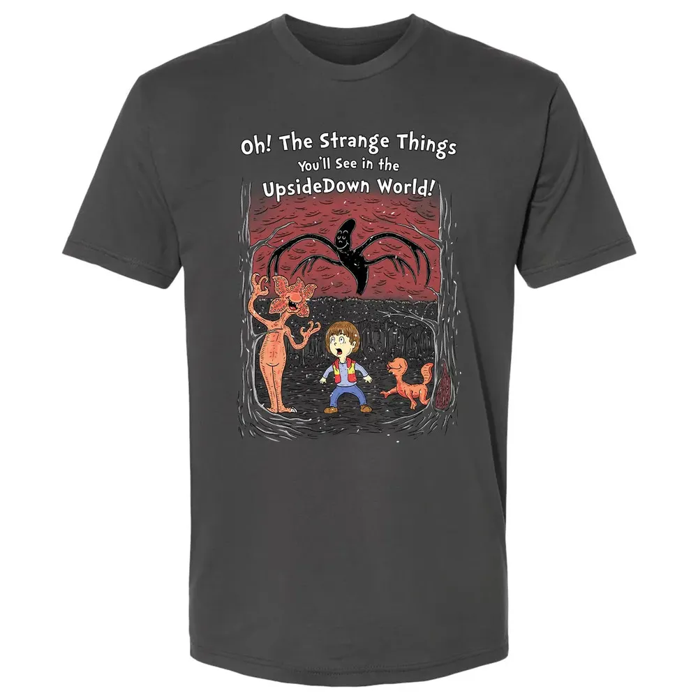 Youâ€™ll See In The Upsidedown World! Premium Unisex T-shirt - 8