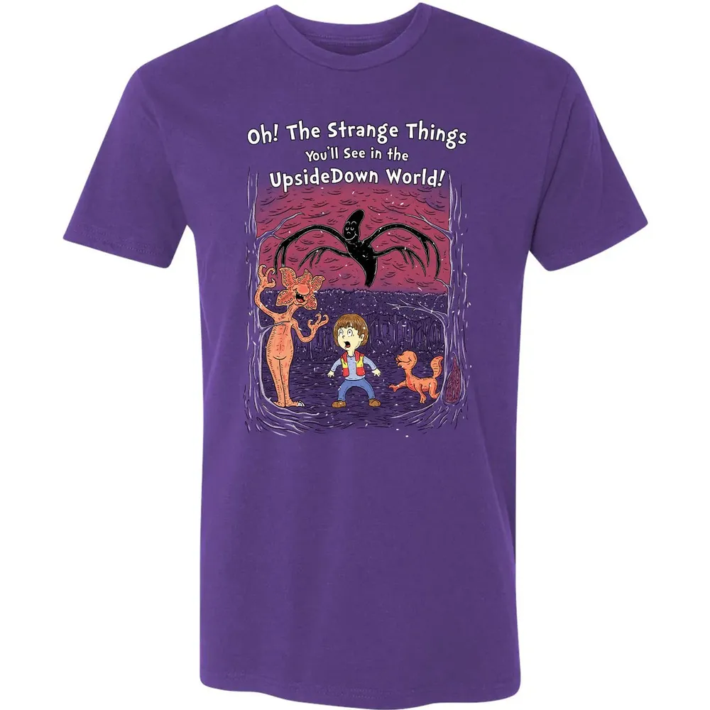 Youâ€™ll See In The Upsidedown World! Premium Unisex T-shirt - 7