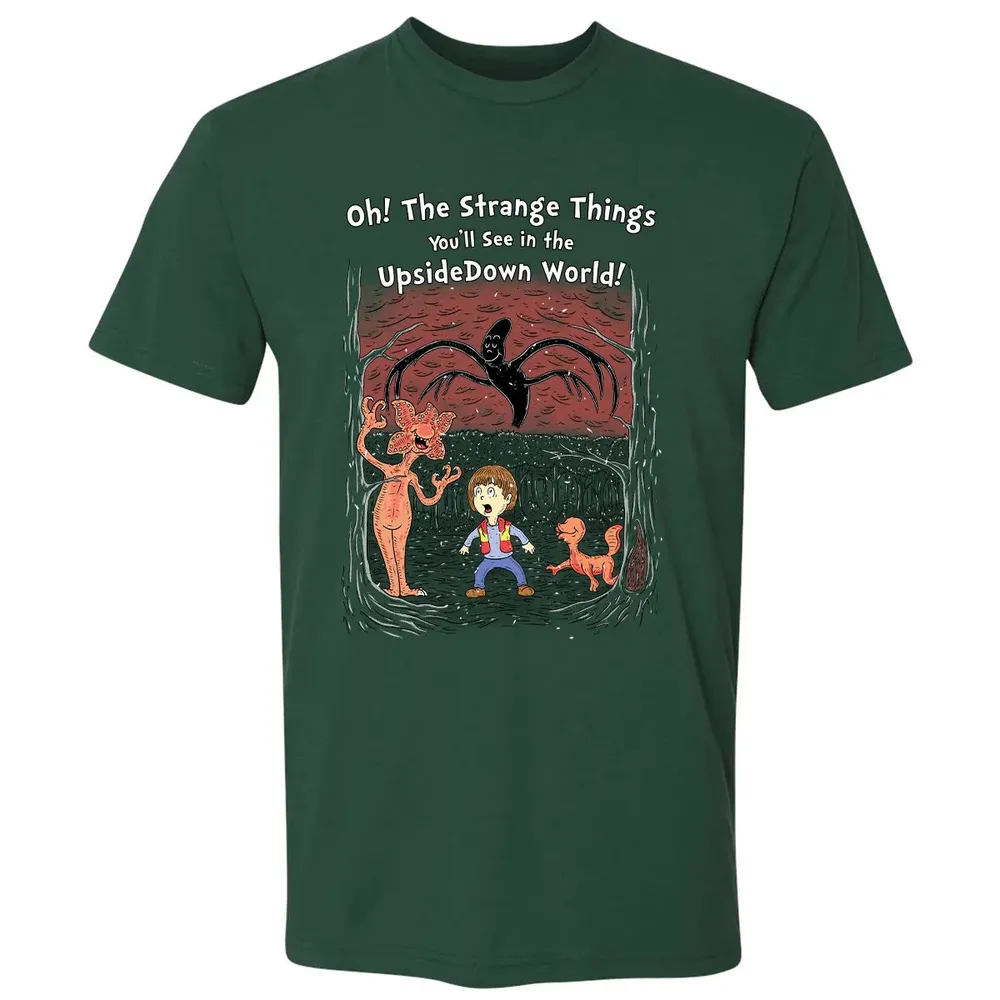 Youâ€™ll See In The Upsidedown World! Premium Unisex T-shirt - 12