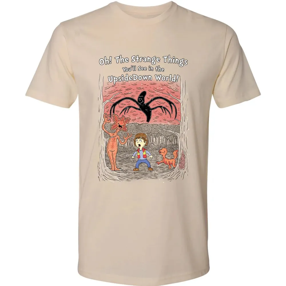 Youâ€™ll See In The Upsidedown World! Premium Unisex T-shirt - 2
