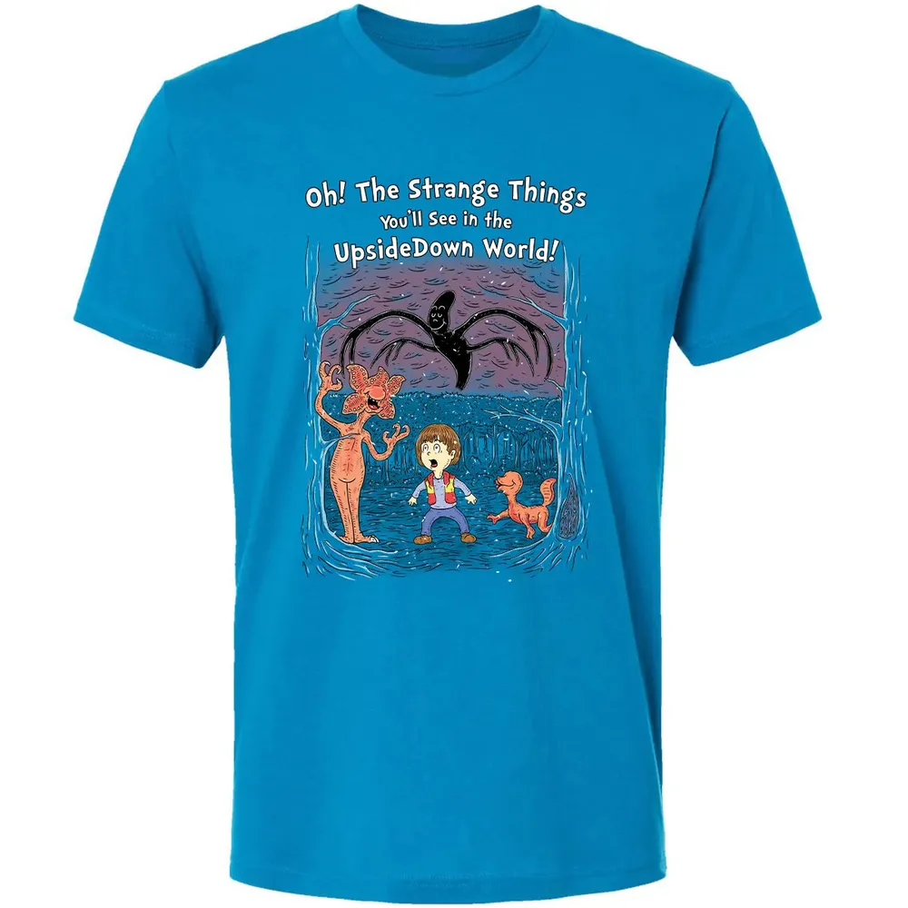 Youâ€™ll See In The Upsidedown World! Premium Unisex T-shirt - 4