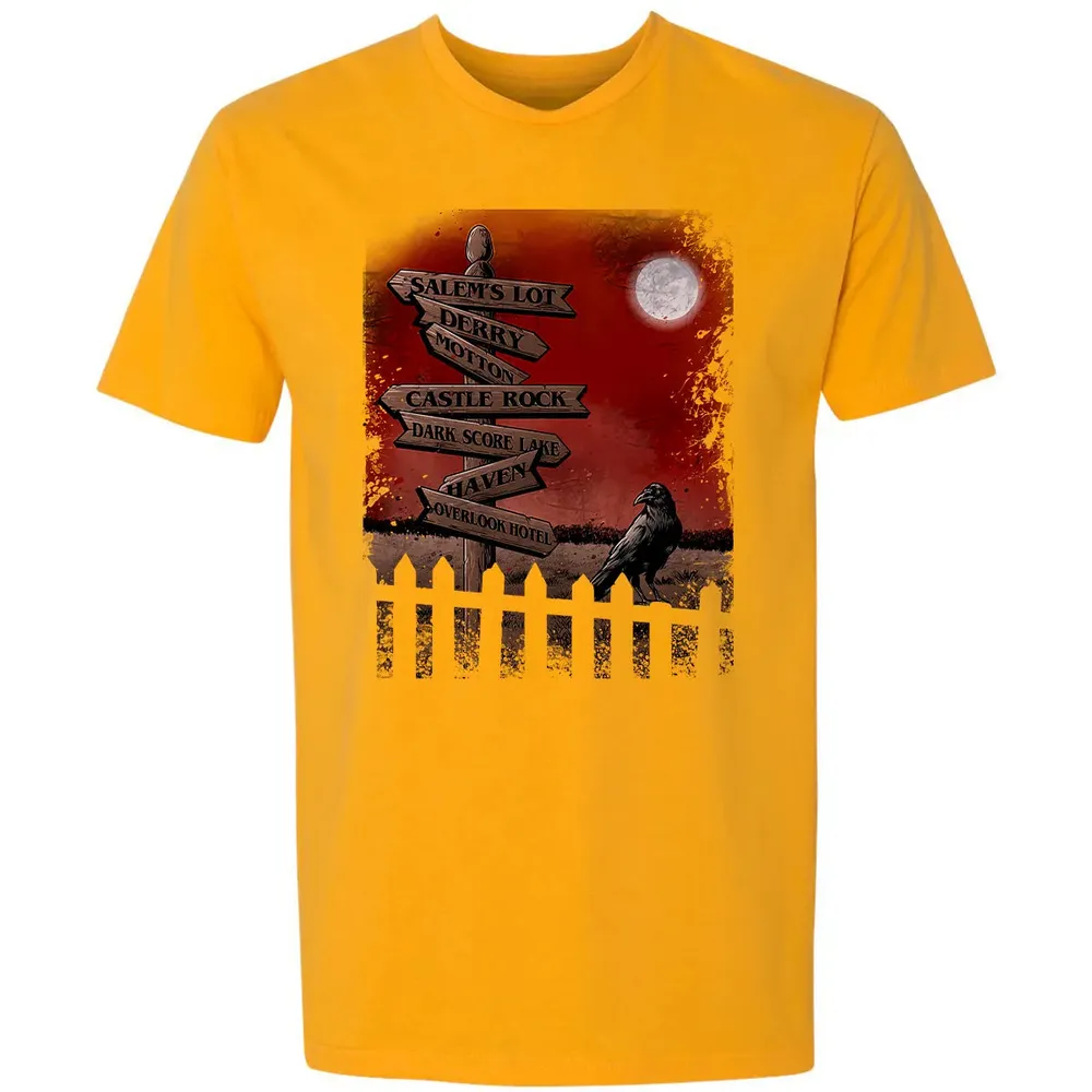Horror Roads Premium Unisex T-shirt - 11