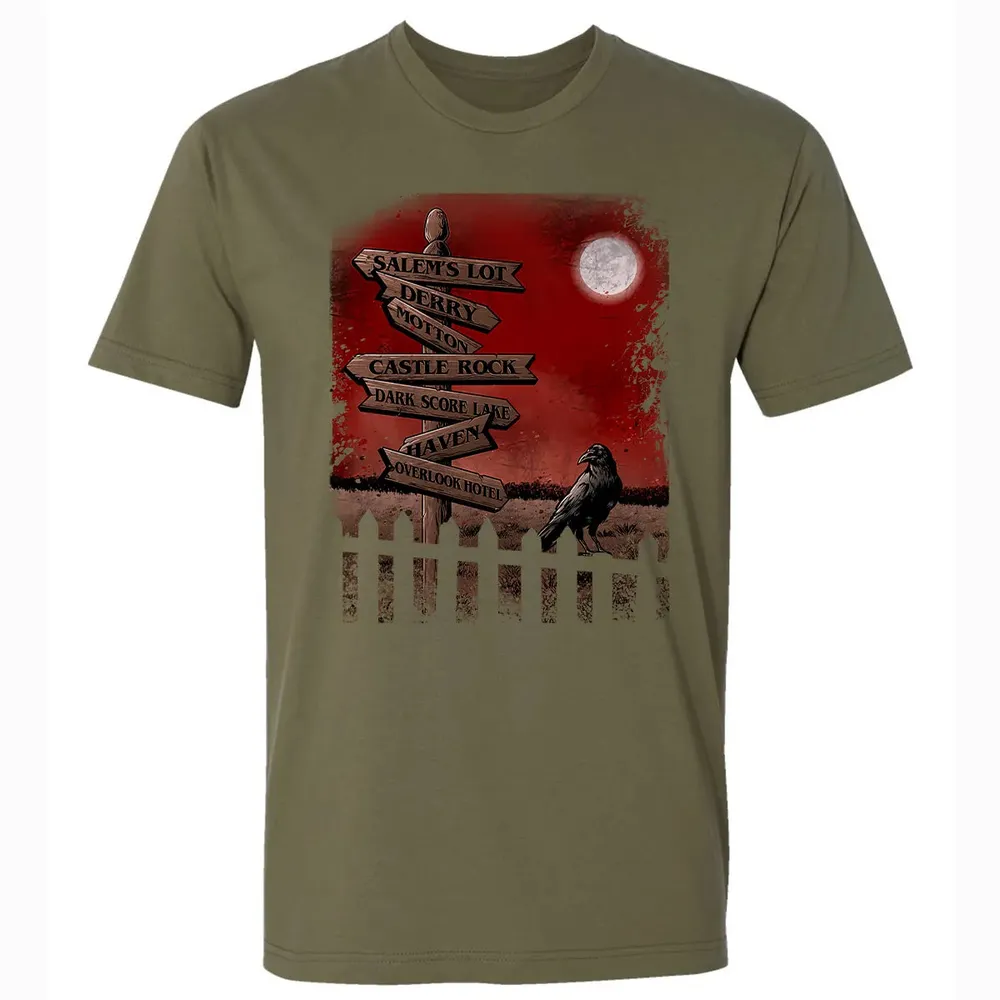 Horror Roads Premium Unisex T-shirt - 5