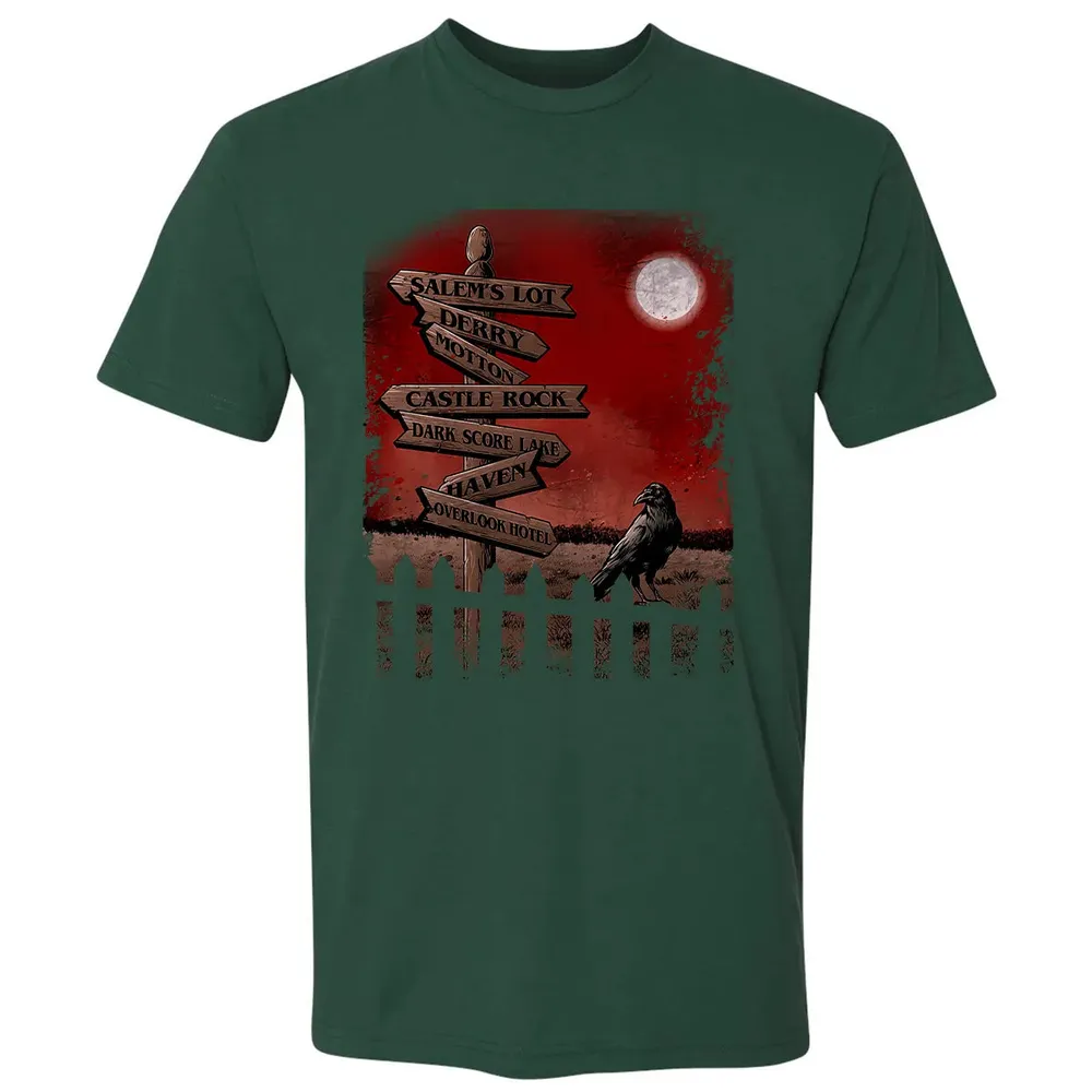 Horror Roads Premium Unisex T-shirt - 12