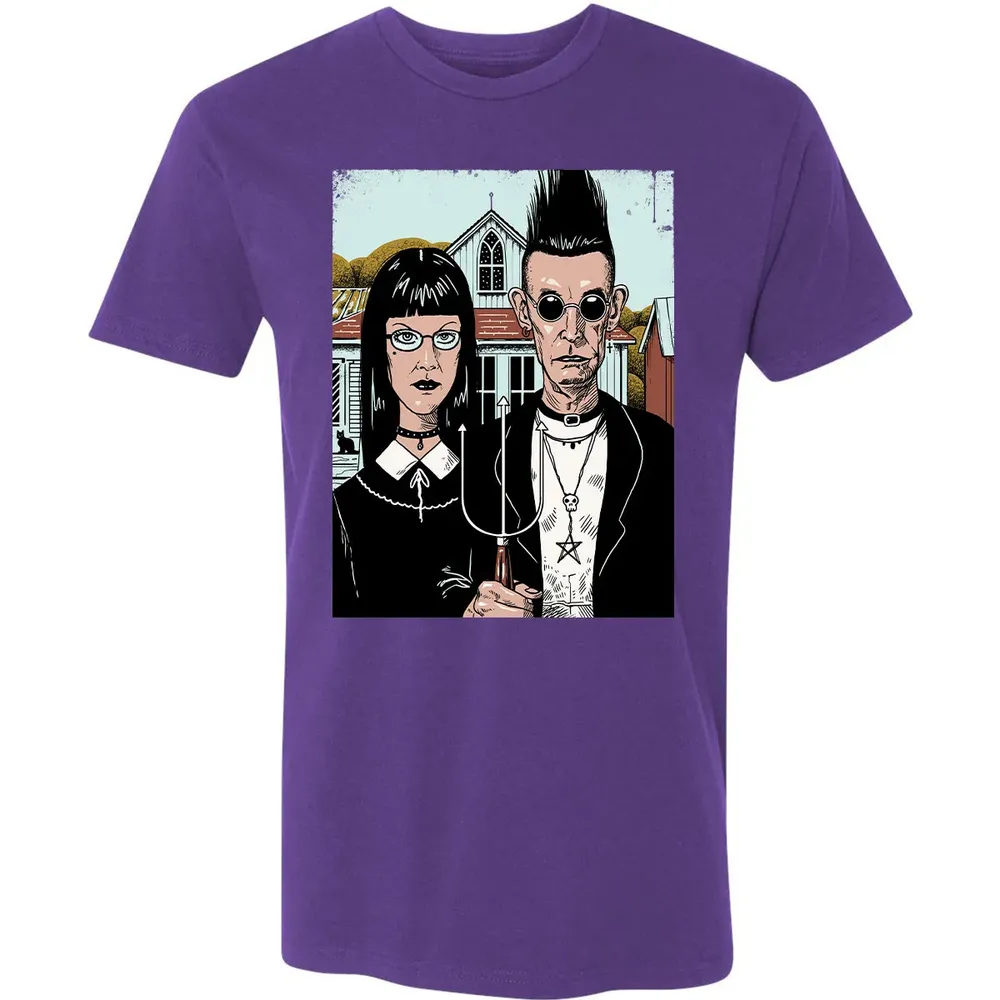 American Goth Premium Unisex T-shirt - 7