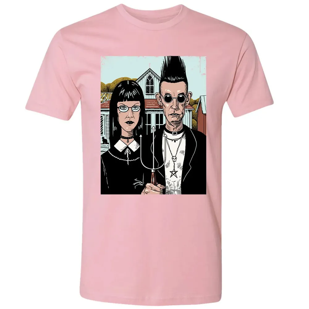 American Goth Premium Unisex T-shirt - 3