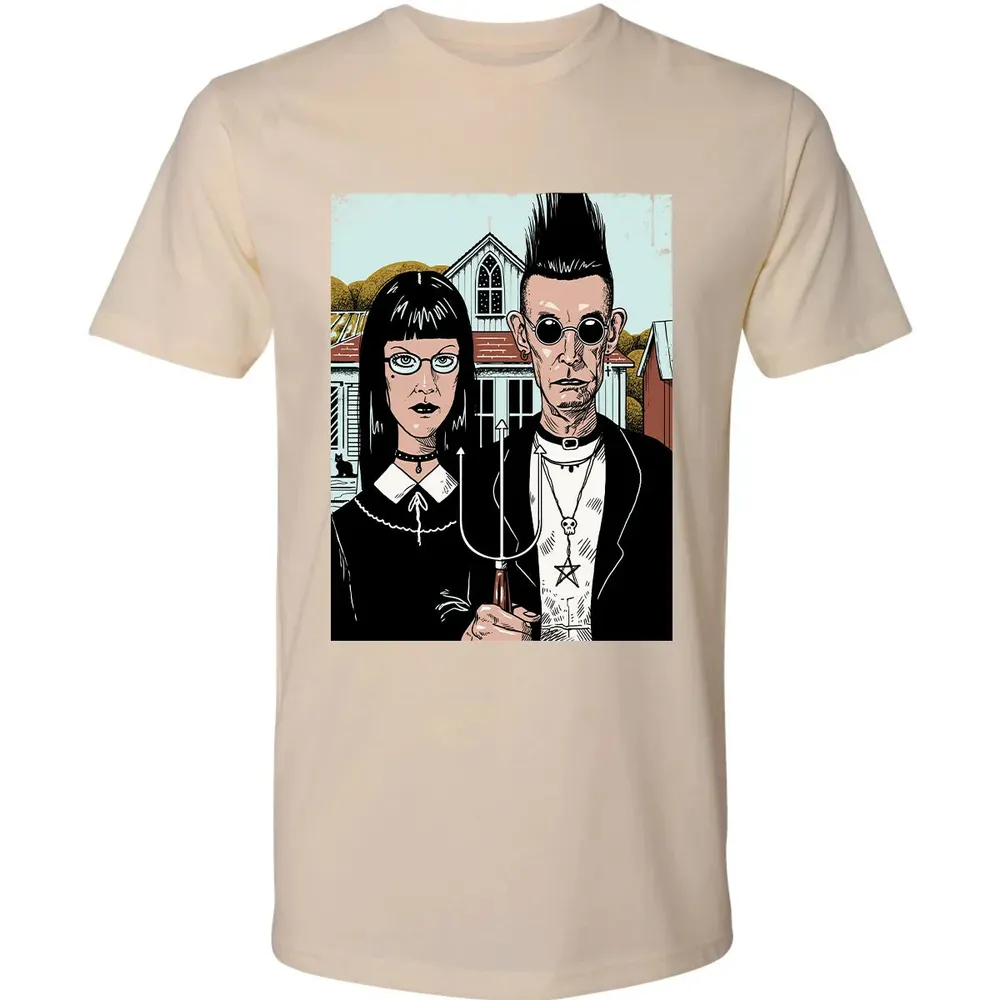 American Goth Premium Unisex T-shirt - 13