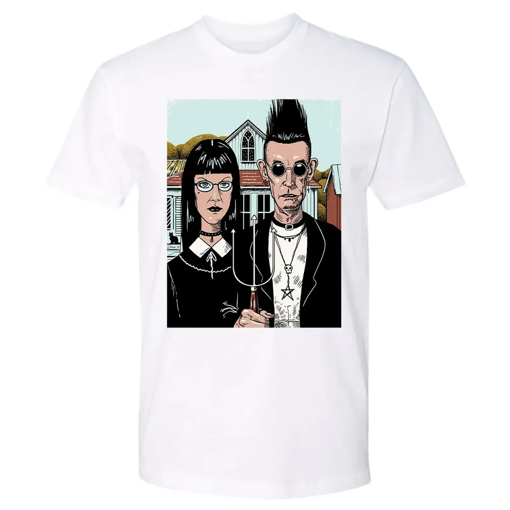 American Goth Premium Unisex T-shirt - 4