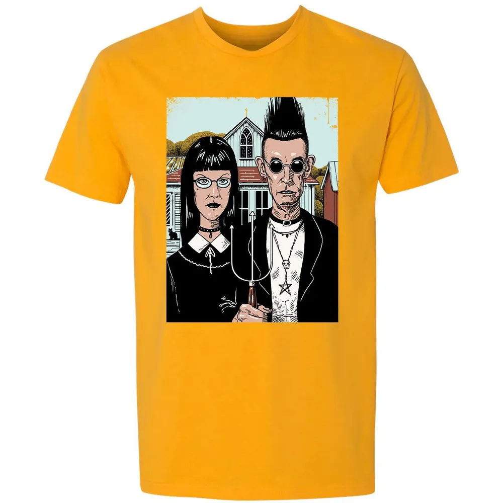 American Goth Premium Unisex T-shirt - 11