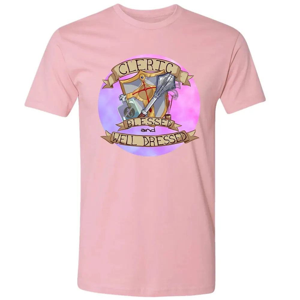 Cleric   Blessed and Well Dressed Premium Unisex T-shirt - 3