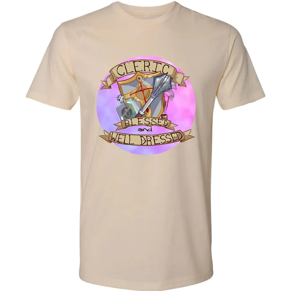 Cleric   Blessed and Well Dressed Premium Unisex T-shirt - 13