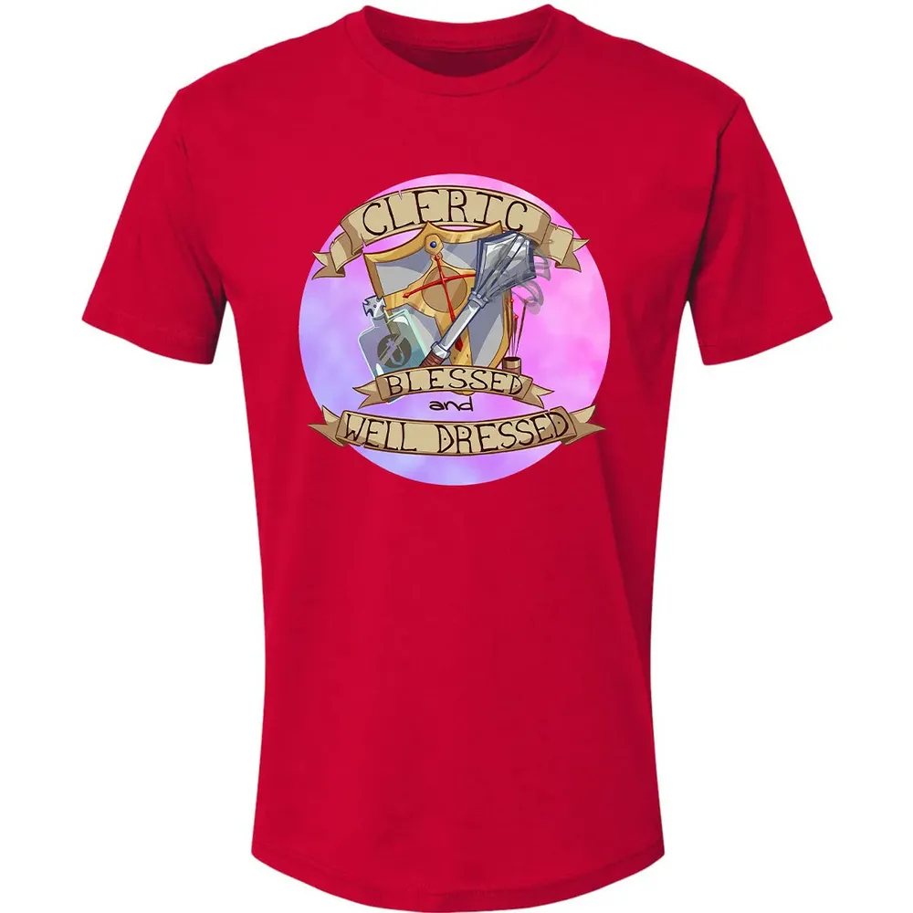 Cleric   Blessed and Well Dressed Premium Unisex T-shirt - 6