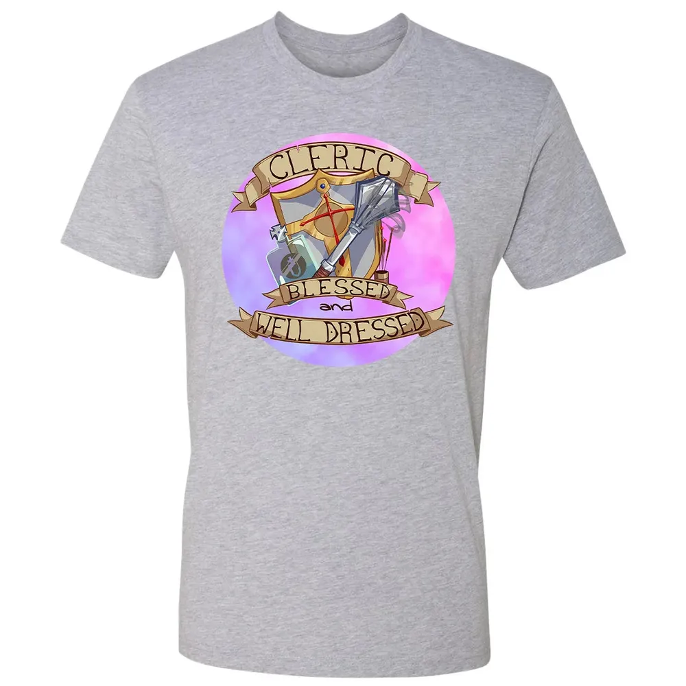 Cleric   Blessed and Well Dressed Premium Unisex T-shirt - 9