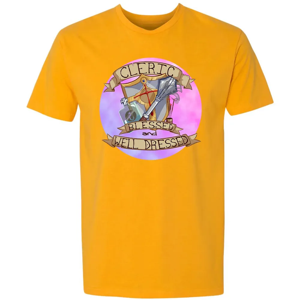 Cleric   Blessed and Well Dressed Premium Unisex T-shirt - 11