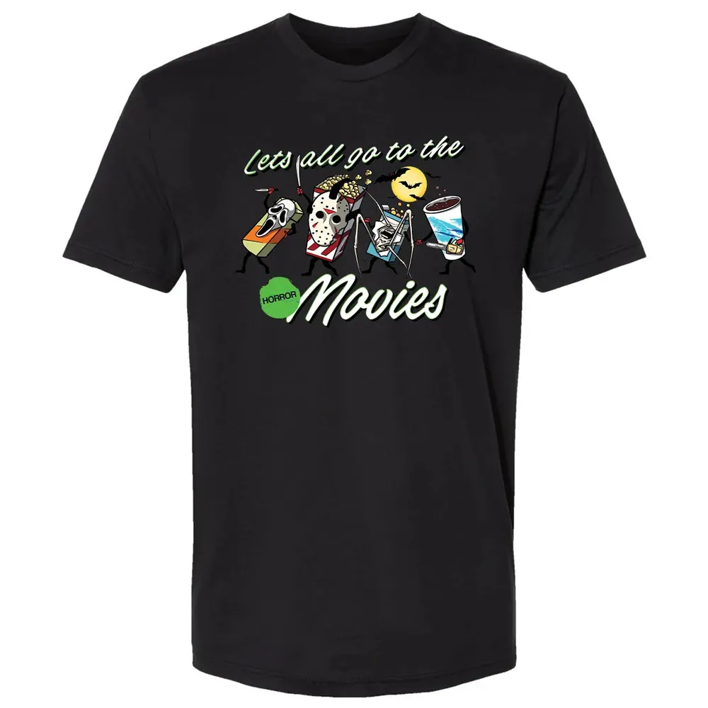 All Go To The Horror Movies Premium Unisex T-shirt - 15