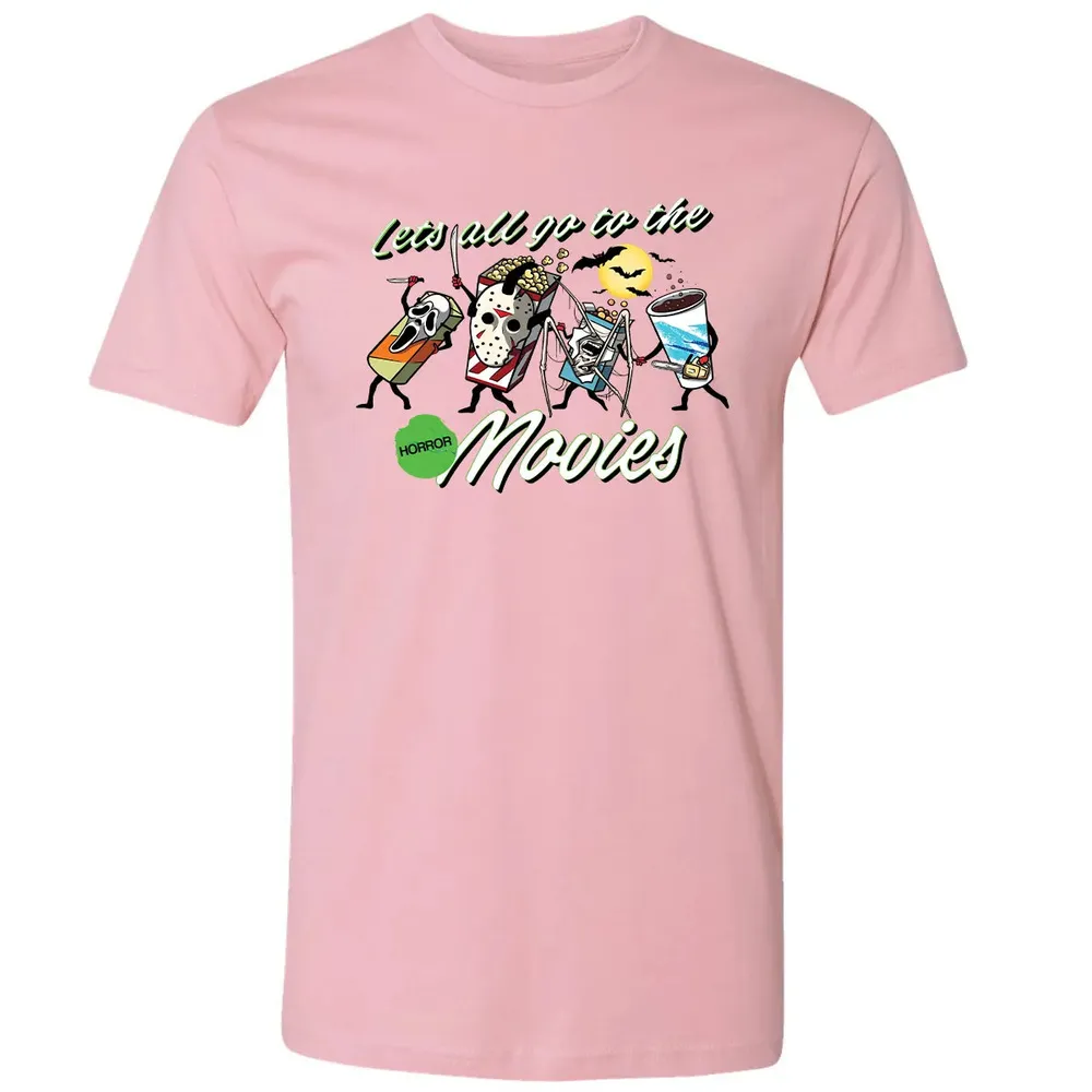 All Go To The Horror Movies Premium Unisex T-shirt - 3