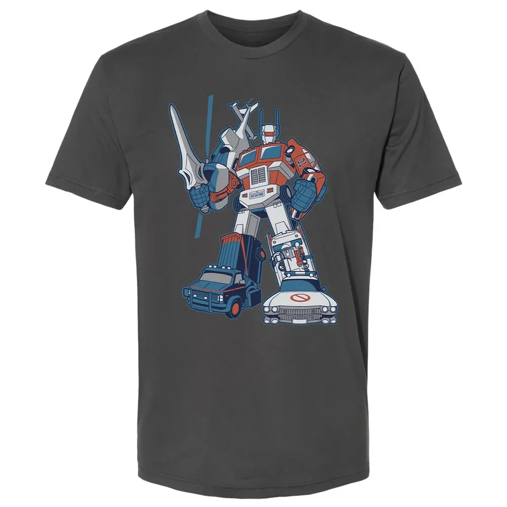 Outatime Mecha Premium Unisex T-shirt - 8