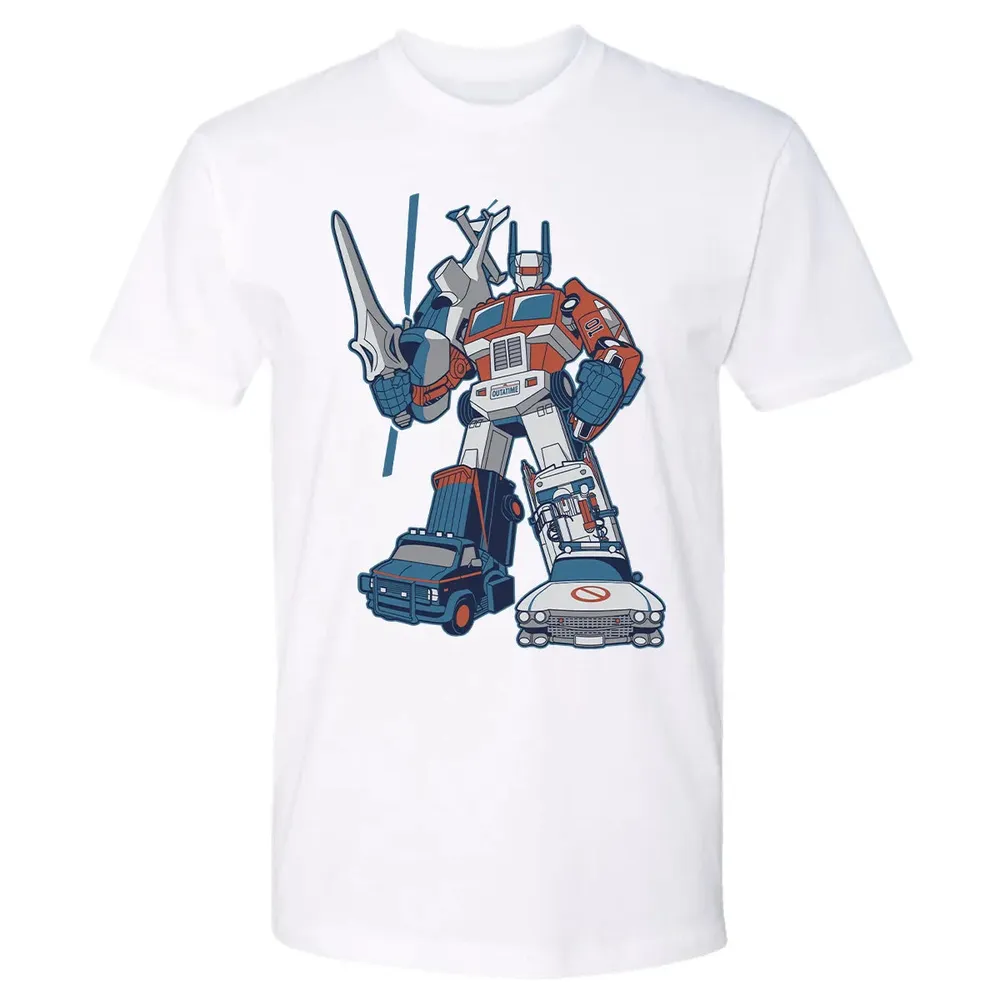 Outatime Mecha Premium Unisex T-shirt - 4