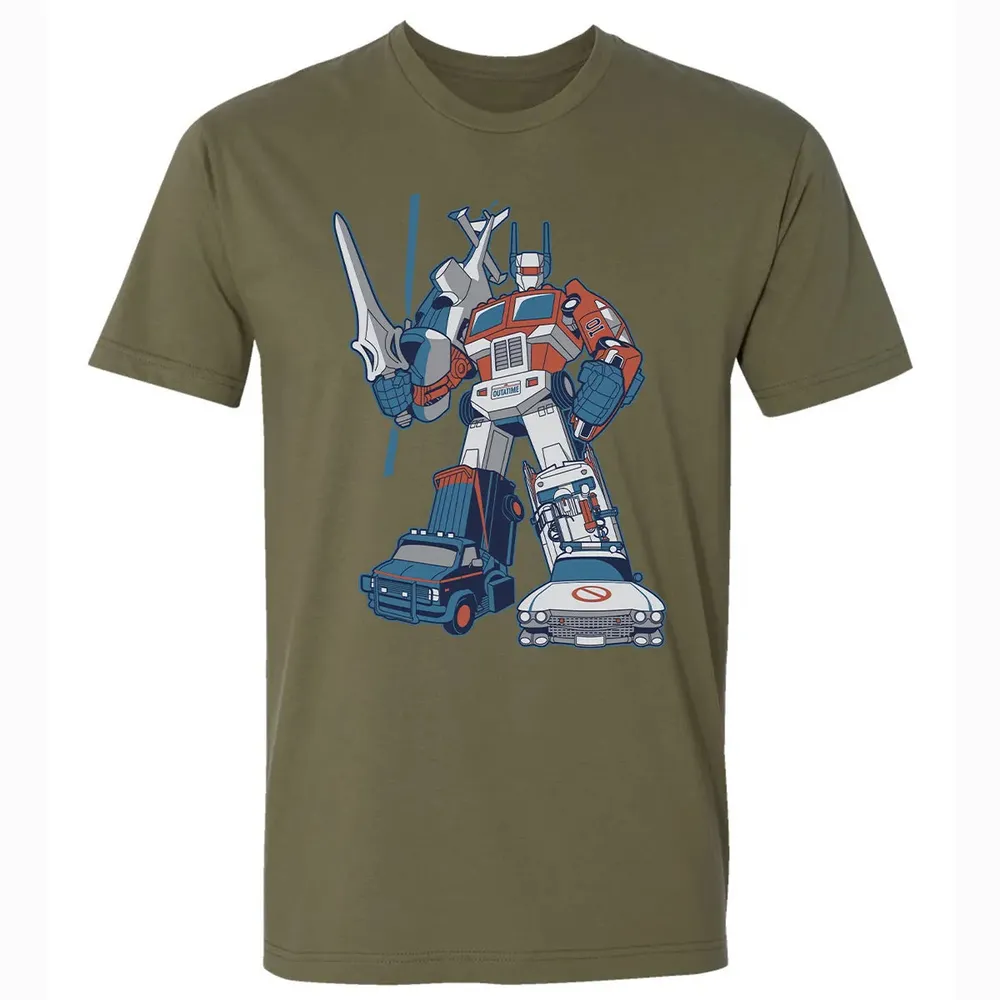 Outatime Mecha Premium Unisex T-shirt - 5