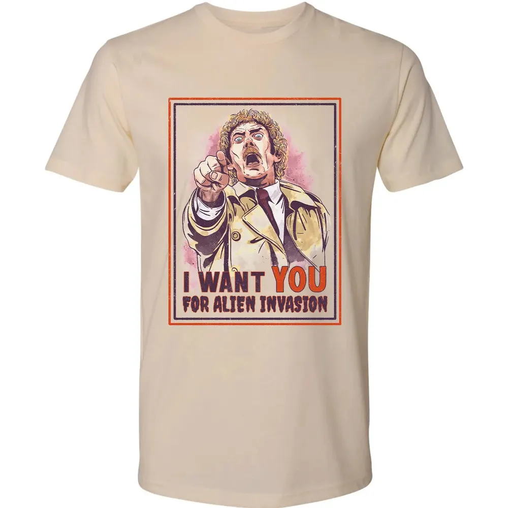I Want You for Alien Invasion Premium Unisex T-shirt - 2