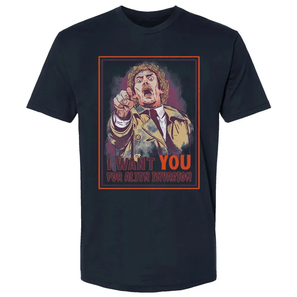 I Want You for Alien Invasion Premium Unisex T-shirt - 13