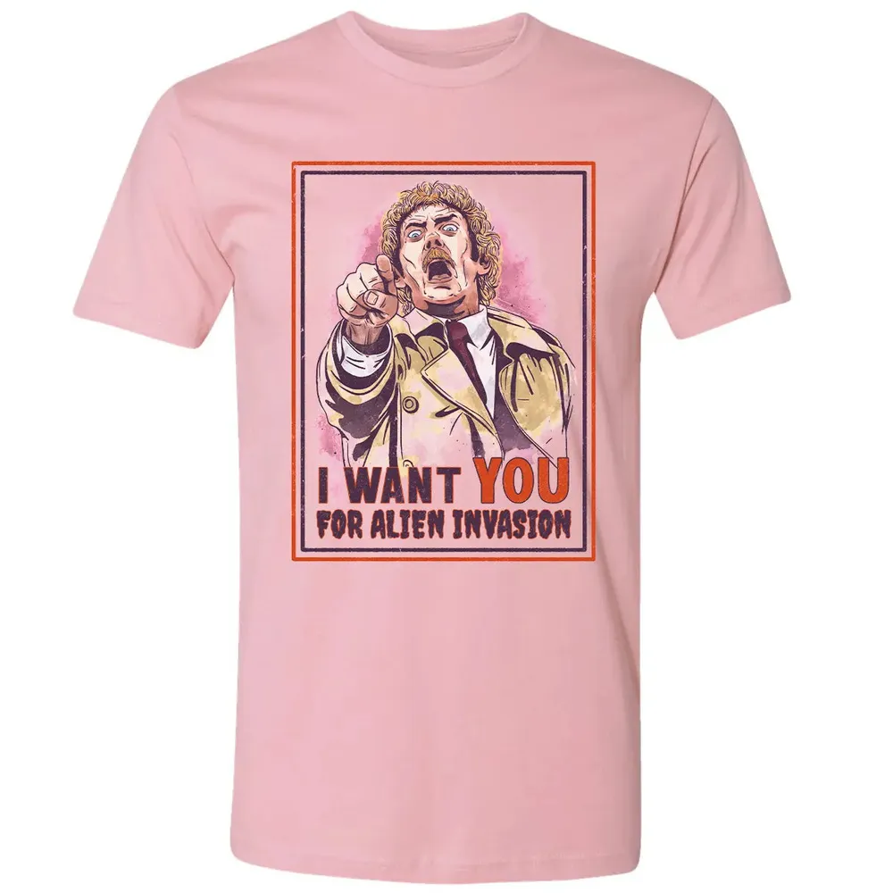 I Want You for Alien Invasion Premium Unisex T-shirt - 3